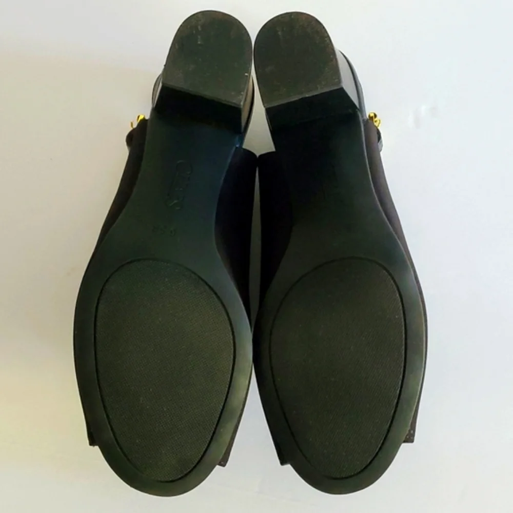 Chaps Peeptoe Slingback Booties - Picture 6 of 8